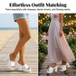 👡 50% DE RÉDUCTION! ✨ Sandales Mules à Bout Ouvert & Semelle Crantée – Confortables, Légères & Parfaites pour l'Été ☀️