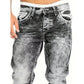 📢📢50 % de réduction !! ⏰Jean en denim extensible créatif à la mode pour hommes, style minimaliste adapté à l'été, style Emo