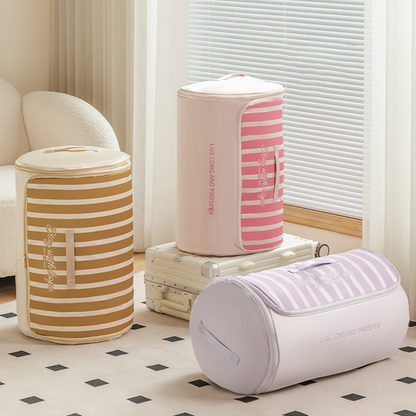 📢📢50 % de réduction !! ⏰Cylindrical Roll-Up Quilt Storage Bag with Zipper