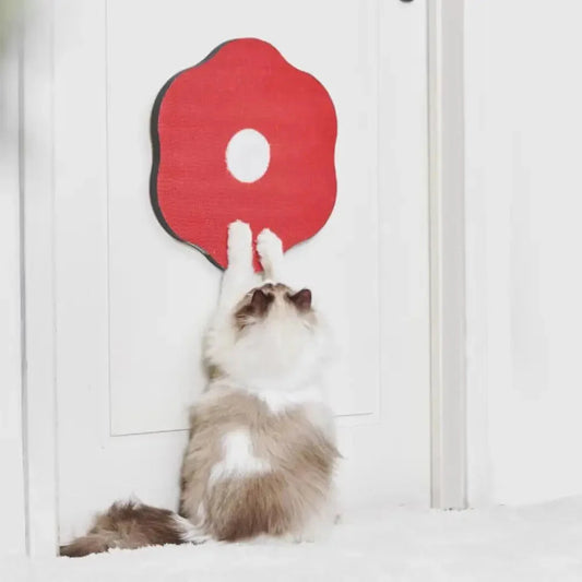📢📢50 % de réduction !! ⏰Griffoir mural original en forme de fleur pour chat🐱