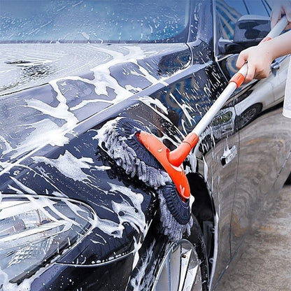 📢📢50 % de réduction !! ⏰Brosse rétractable double couche pour le lavage de voiture