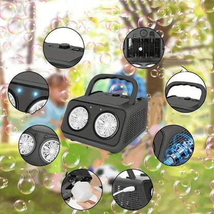 📢📢60 % de réduction !! ⏰ Machine à bulles portable multi-trous