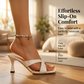 📢📢60 % de réduction !! ⏰Sandales à talons et à bout ouvert pour femmes, à enfiler