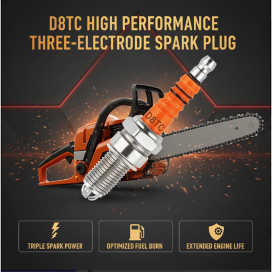 📢📢50 % de réduction !! ⏰Bougie d'allumage haute performance à trois électrodes D8TC