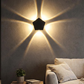 📢📢50 % de réduction ⏰Applique murale LED moderne avec effet lumineux géométrique