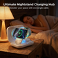 📢📢50 % de réduction &LIVRAISON GRATUITE ⏰Support de recharge sans fil magnétique pliable 3-en-1