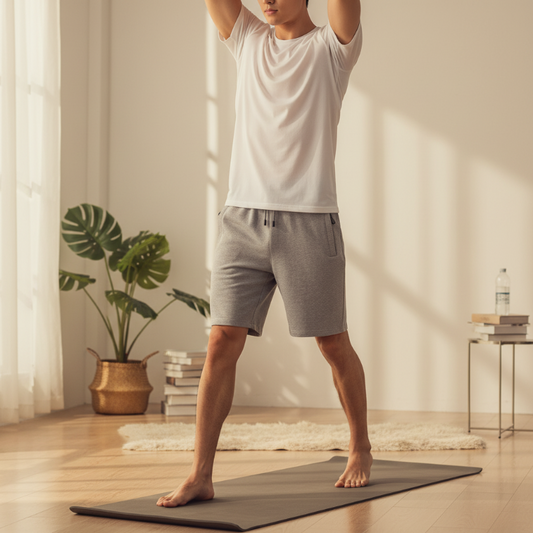 📢📢50 % de réduction !! ⏰Short de sport décontracté et extensible pour homme