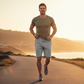 📢📢50 % de réduction !! ⏰Short de sport décontracté et extensible pour homme
