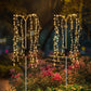 💐🌼🪴 OFFRE LIMITÉE -50% ! Lumières Décoratives de Jardin Solaires – 100 LED, IP55 & Installation Facile (Blanc/Multicolore, 60 cm)