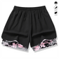 📢📢50 % de réduction !! ⏰Women's Casual Athletic Shorts with Built-in Liner