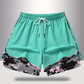 📢📢50 % de réduction !! ⏰Women's Casual Athletic Shorts with Built-in Liner