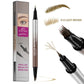 📢📢50 % de réduction !! ⏰Stylo à sourcils liquide imperméable 2-en-1