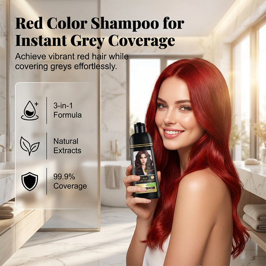 💆‍♀️ 50% DE RÉDUCTION! 🔥 Shampooing Colorant Nourrissant – Ravive la Couleur, Hydrate & Laisse les Cheveux Doux et Brillants ✨