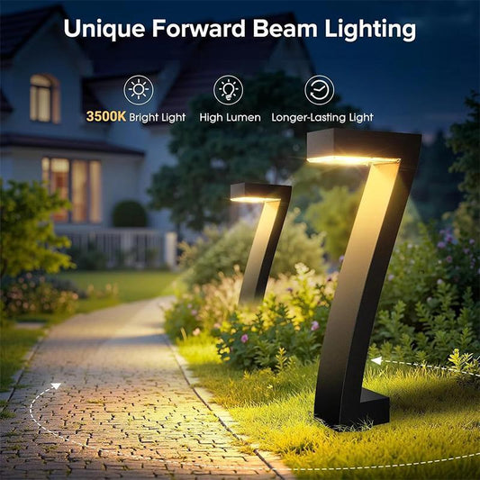 📢📢60 % de réduction !! ⏰Lampes solaires d'allée étanches et originales