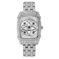 📢 📢 50 % de réduction！！✨Montre-bracelet pour femme en quartz, ornée de strass⌚