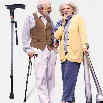 📢📢60 % de réduction !! ⏰Bâton de marche intelligent pour personnes âgées avec lumière LED🥰