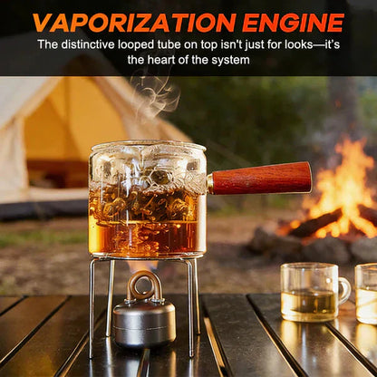📢📢60 % DE RÉDUCTION !!!⏰ Réchaud à alcool : le compagnon ultra‑léger du campeur Portable, fiable et prêt à cuisiner où que vous soyez ⛺