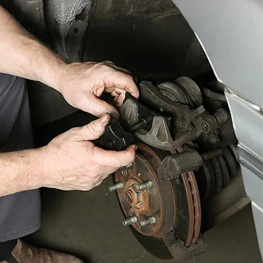 📢📢50 % DE RÉDUCTION !!!⏰Outil de repoussage de piston de frein avant, dédié au remplacement des plaquettes de frein automobile.