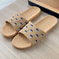 📢📢50 % DE RÉDUCTION !!!⏰Chaussons en lin tout temps, légers à semelle épaisse