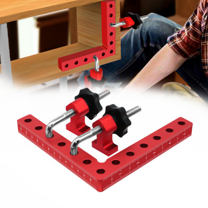 📢📢60 % DE RÉDUCTION !!!⏰Kit d’équerres de positionnement à 90° avec serre-joints d’angle droit