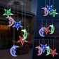 📢📢40 % DE RÉDUCTION !! ⏰ Carillon Éolien Solaire à LED – 7 Couleurs Changeantes & Panneau Solaire Intégré for Jardin Enchanté 🌟💎