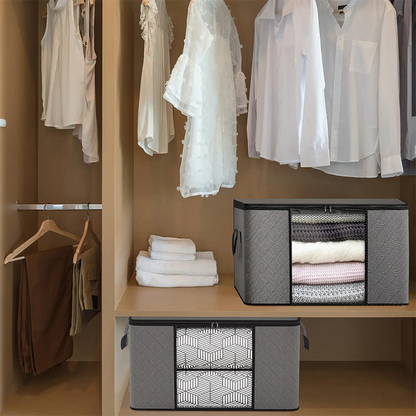 📢📢50 % DE RÉDUCTION !!!⏰Sac de rangement en tissu de grande capacité pour vêtements et couettes
