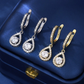 📢📢50 % DE RÉDUCTION !!!⏰ Boucles d'oreilles créoles pendantes élégantes en forme de goutte