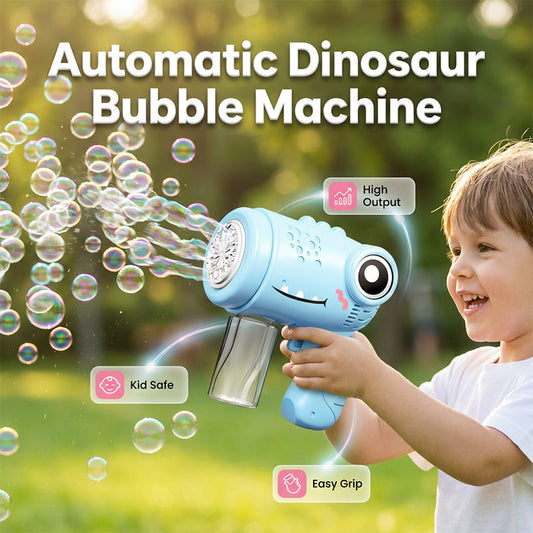 📢📢60 % DE RÉDUCTION !!!⏰Jolie machine à bulles pour enfants sur le thème des dinosaures