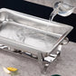📢📢40 % DE RÉDUCTION !!!⏰ Service de Chafing Dish en Acier Inoxydable – Polyvalent, Durable & Élégant pour Buffets 🎉