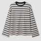 👚 40% DE RÉDUCTION! 🔥 Top Rayé Oversize Casual pour Femme – Tendance, Tissu Léger & Parfait Pour Un Look Décontracté Au Quotidien 🌸