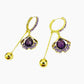 Delicate Ginkgo Leaf Earrings for Women