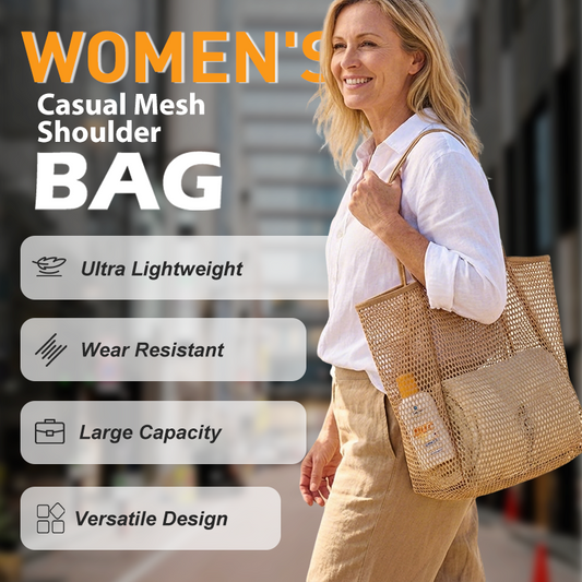 📢📢40 % DE RÉDUCTION !! ⏰Sac à bandoulière décontracté en maille pour femme