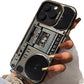 ⏳ 50% DE RÉDUCTION! ⏰ Coque Téléphone Style Boombox Rétro – Design Cassette Vintage Années 80, Matériau TPU Durable, Protection 3D, Boutons Accès Complet 📱