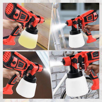 📢📢40% DE RÉDUCTION !! ⏰ Pistolet à Peinture Électrique Polyvalent – 1,4kg – Haute Pression & Application Uniforme for Peinture & Vernis 🛠️