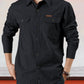 📢📢40 % DE RÉDUCTION !! ⏰Chemise de Travail en Coton 100% pour Homme – Coutures Doubles, Évacuation d'Humidité 🍂