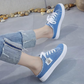 📢📢50 % DE RÉDUCTION !! ⏰Baskets mules en jean pour femme