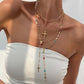 📢📢50 % DE RÉDUCTION !! ⏰Colliers superposés avec croix dorées pour femme