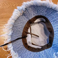 📢📢30 % DE RÉDUCTION !! ⏰Chapeau de protection solaire en denim effiloché, superposé et tendance