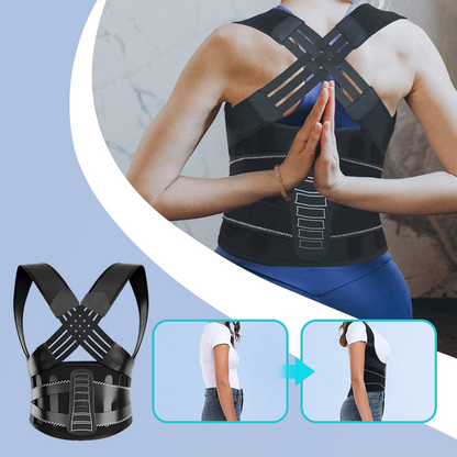 📢📢40 % DE RÉDUCTION !! ⏰Correcteur de posture dorsal universel, ajustable et fortement soutenant