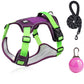 📢📢40 % DE RÉDUCTION !! ⏰Harnais anti-traction pour chien avec laisse et collier à LED