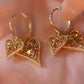 📢📢40 % DE RÉDUCTION !! ⏰Elegant Sparkling Heart Hoop Earrings