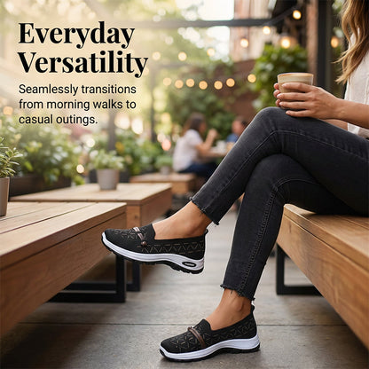 📢📢50 % DE RÉDUCTION !! ⏰Chaussures plates à enfiler en maille respirante pour femme