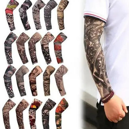 📢📢30 % DE RÉDUCTION !! ⏰Manches de tatouage réalistes pour se protéger du soleil