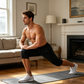 📢📢40 % DE RÉDUCTION !! ⏰Pantalon capri de sport à séchage rapide pour homme, avec poches zippées