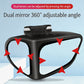 📢📢40% DE RÉDUCTION !! ⏰ Rétroviseur Angle Mort Double Objectif – Verre Convexe – Réglable 360° & Vue Trottoir for Conduite Sécurisée 🛡️