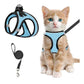 📢📢50 % DE RÉDUCTION !! ⏰Ensemble harnais et laisse en maille réfléchissante pour chats et petits chiens