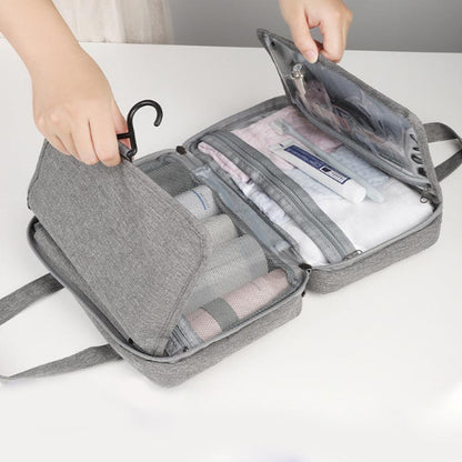 📢📢50 % DE RÉDUCTION !! ⏰Trousse de voyage pliable et imperméable avec compartiments séparés pour le sec et l'humide - Le cadeau idéal