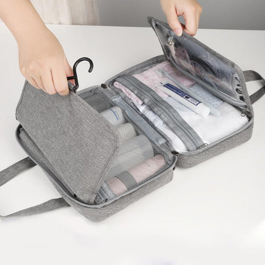 📢📢50 % DE RÉDUCTION !! ⏰Trousse de voyage pliable et imperméable avec compartiments séparés pour le sec et l'humide - Le cadeau idéal