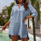 📢📢40 % DE RÉDUCTION !! ⏰Chemise décontractée oversize en mousseline jacquard pour femme