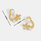 📢📢50 % DE RÉDUCTION !! ⏰Boucles d'oreilles fantaisie « Fleurs et perles »